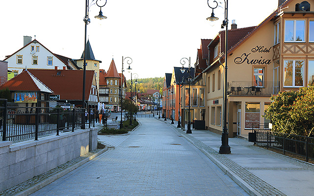 Hauptstraße der Stadt