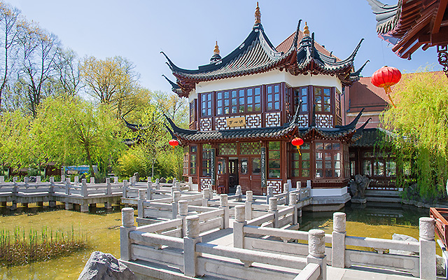 Chinesisches Teehaus "Yu Garden"